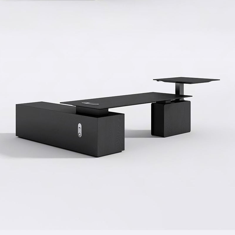 エグゼクティブデスク・社長机|モダン シック 昇降機能付き