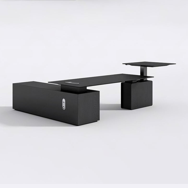 エグゼクティブデスク・社長机|モダン シック 昇降機能付き