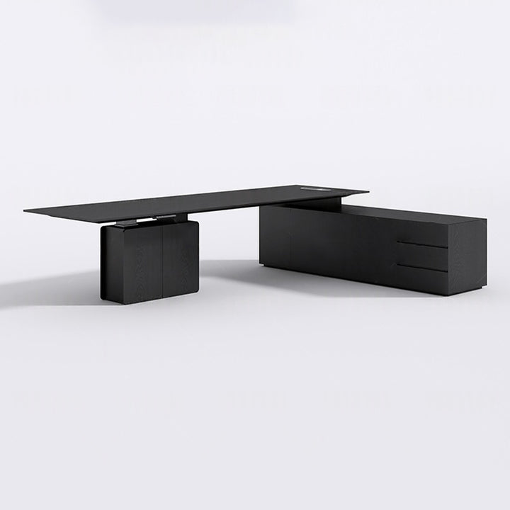 エグゼクティブデスク・社長机|モダン シック 昇降機能付き