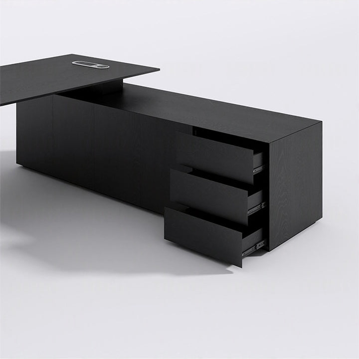 エグゼクティブデスク・社長机|モダン シック 昇降機能付き