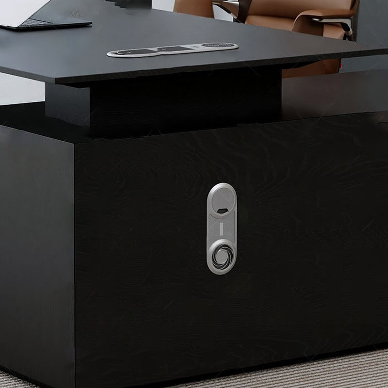 エグゼクティブデスク・社長机|モダン シック 昇降機能付き