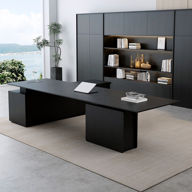 エグゼクティブデスク・社長机|モダン シック 昇降機能付き