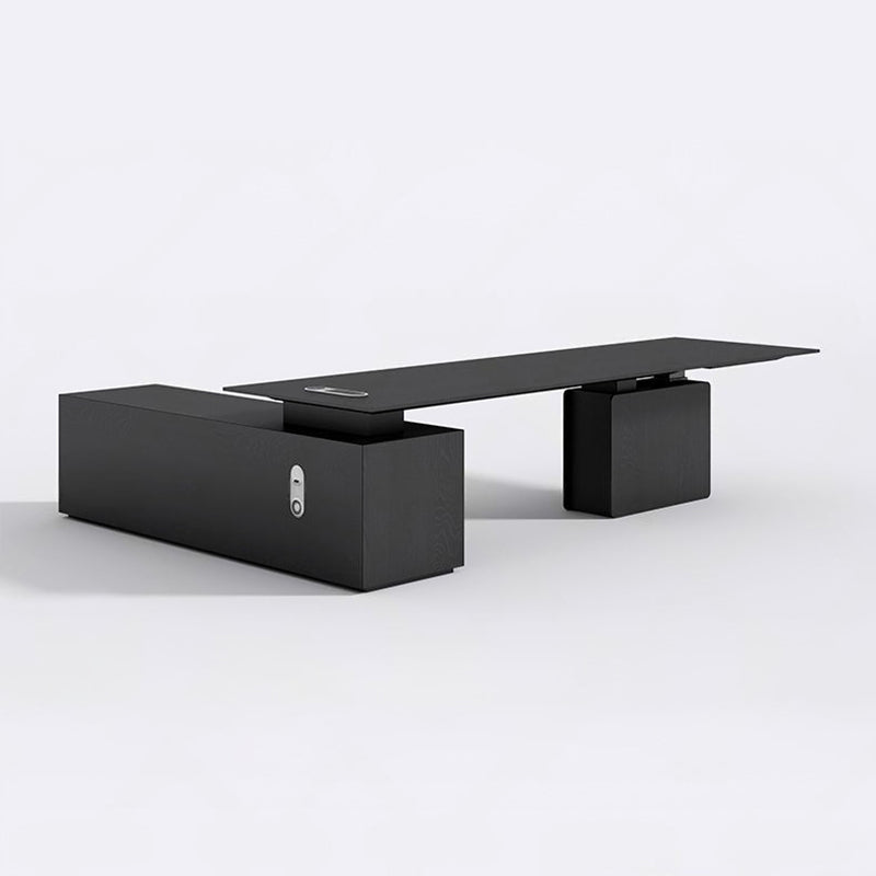 エグゼクティブデスク・社長机|モダン シック 昇降機能付き