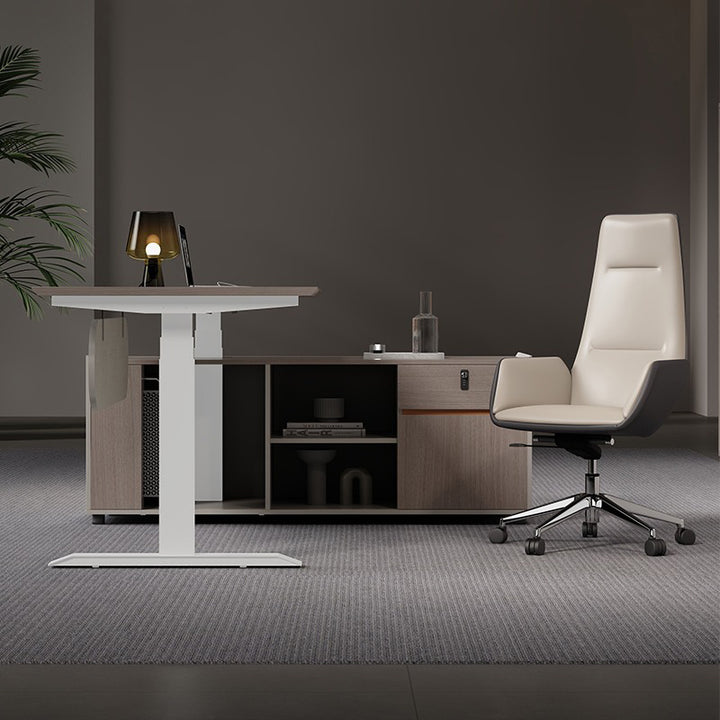 エグゼクティブデスク・社長机|スタイリッシュなデザイン おしゃれ 昇降機能付き