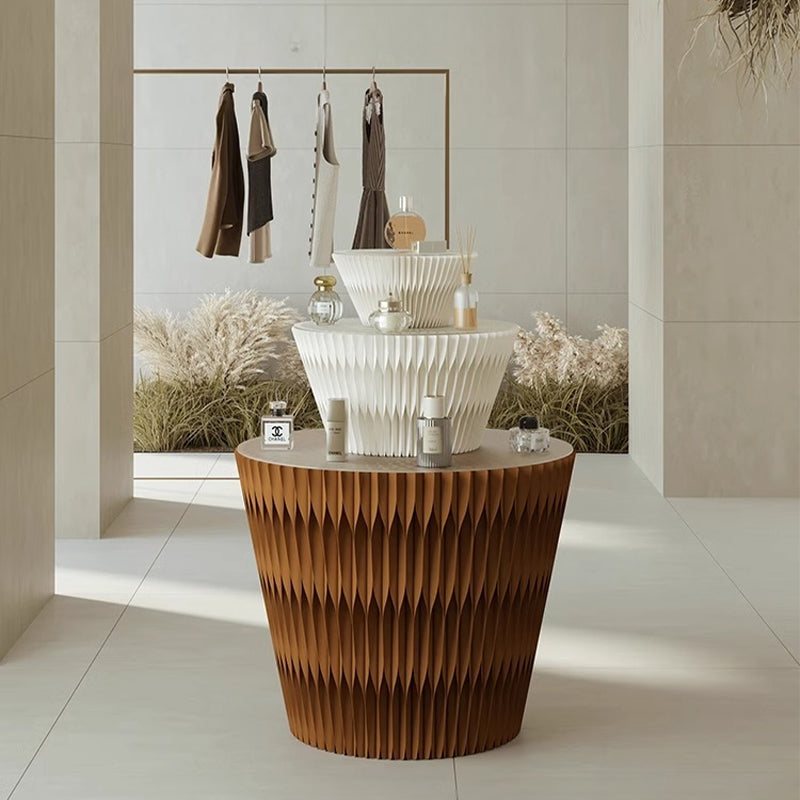 HueOffice公式 |飾り棚 クラフト紙 個性的 折り畳み収納