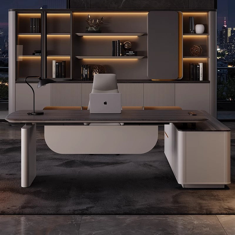 社長デスク HueOffice 公式| 大型役員デスク洗練された スタイリッシュ 昇降デスク