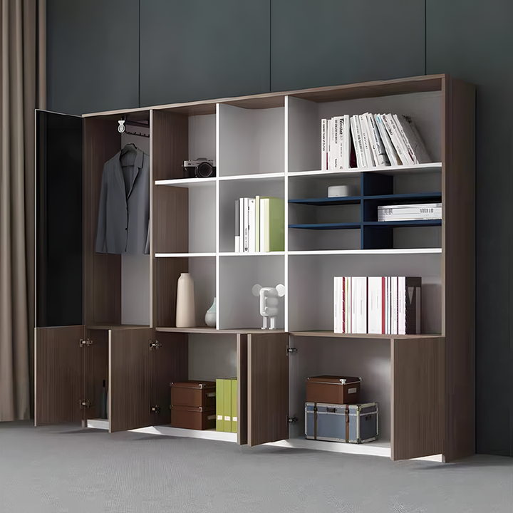 壁面収納｜ハイエンド ナチュラル 現代感