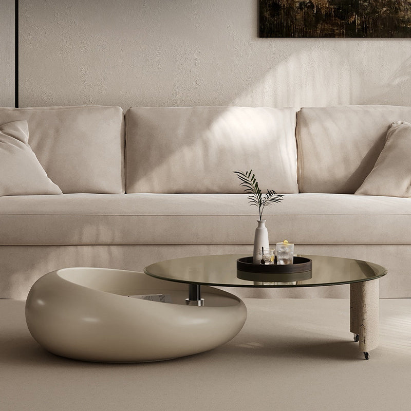 ほぼ新品】SWITCH オーバルローテーブル 事務所使用・美品